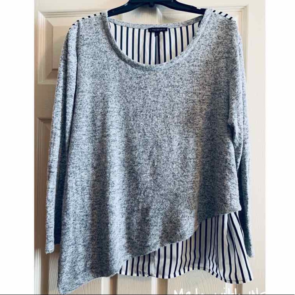 Asymmetrical Stripped Sweater